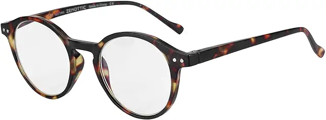 ZENOTTIC Gafas de Lectura Retro con Lentes Antirreflejos y Bloqueo de Luz Azul - Miu Miu Óculos Graduados