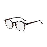 ZENOTTIC Reading Glasses Blue Light Blocking Round Glasses for Men Women Magnification 0.0 1.0 1.5 2.0 2.5 3.0 3.5
