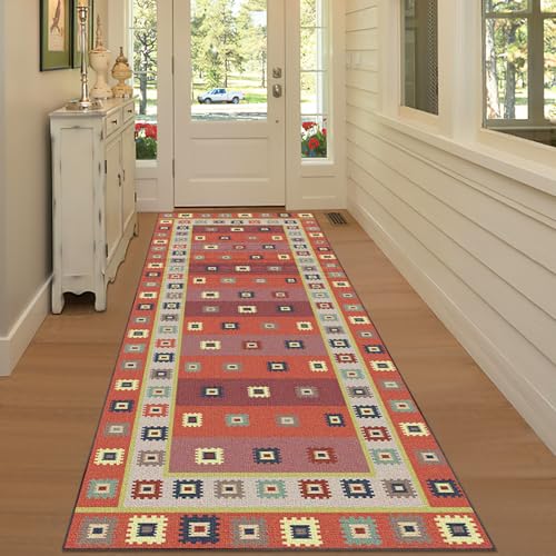 Tapis de couloir antidérapant résistant pour sol glissant de cuisine
