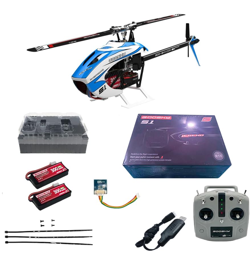 Amazon.com: Goosky Legend S1 Electric Micro Aerobatic 3D 100 Size