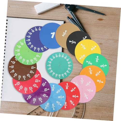 Kit éducatif de fractions magnétiques pour surmonter les difficultés en mathématiques
