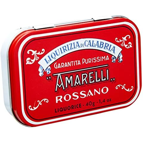 Lakritz Amarelli Dose aus 40 g Rot Kollektion Cover