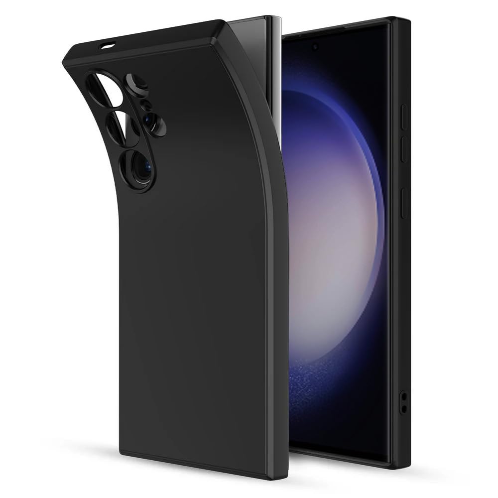 Casotec Basic Case for Samsung Galaxy S23 Ultra 5G (Silicone_Black) (B0D66S5WMY) Amazon Price History, Amazon Price Tracker