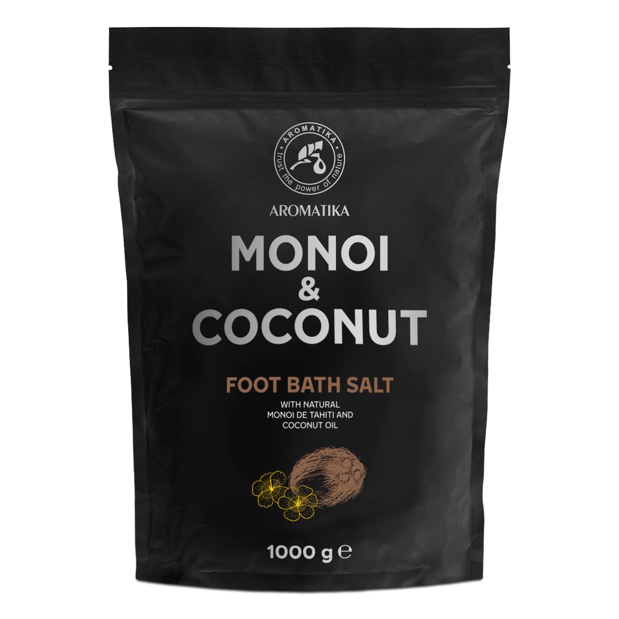 Sale per Pediluvio Monoi de Tahiti e Cocco 1000g - Pediluvio Marino Naturale