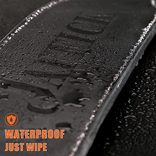 Jaffick Genuine Leather Weight Lifting Belt For Men Women Lumbar Back Support Gym Powerlifting Weightlifting Heavy Duty Workout Training Exercise And Fitness Belt (Black L) #TOP2