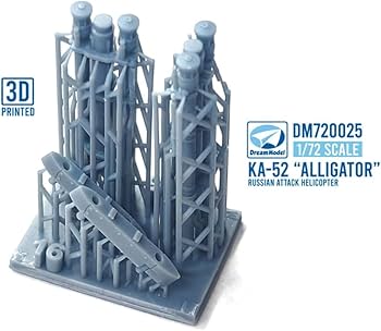 Dream Model 1/72 Kamoff Ka-52 Alligator Attack Helicopter Plastic