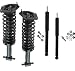 DTA 70101X Full Set Struts Shocks 1993-2002 Chevrolet Camaro Pontiac Firebird - 2 Front Complete Struts with Springs Mounts + 2 Rear Shocks