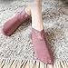 Women Fashion Lace Warmer Socks,Fall Winter Ruffle Non Slip Ankle Socks (A+6 pairs)
