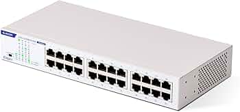 スイッチングハブ 24ポート ギガ LANハブ EHC-G24MN2-HW 2個 Giga対応24ポートスイッチ(金属筐体/電源内蔵) - EHC-G24MN2-HW