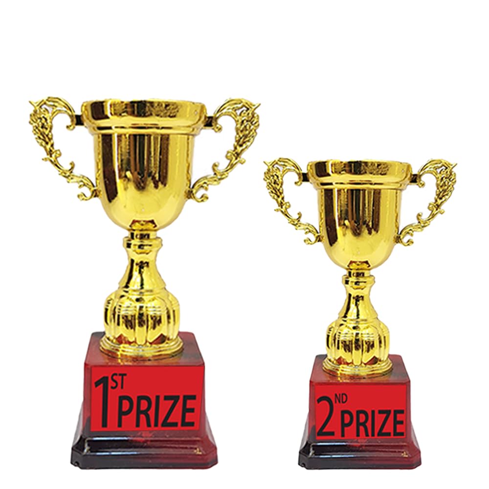 BAREEZÉ Pure 6 Inch & 5.5 Inch/First Prize Trophy/Second Prize/Cricket Trophy/Trophy Cup/Trophy (6 Inch & 5.5 Inch)-picture-32