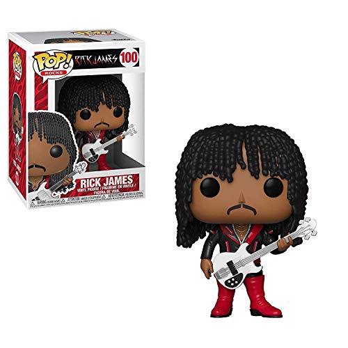 Funko Pop! Rocks: Rick James - Super Freak Toy, Multicolor