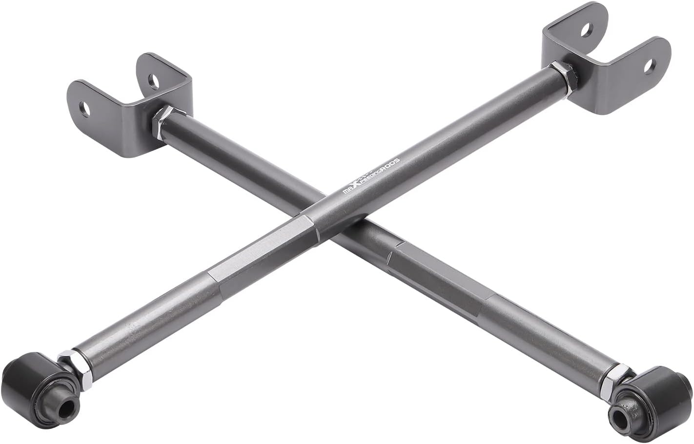 maXpeedingrods 2pcs Rear Lower Camber Control Arms for BMW E36(1992-1998), E46(1999-2005), X3(E83 2003-2010), Z4(E85 E86 2003-2009), Z4(E89 2009-2016) - Silver