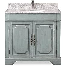 36 Shabby Chic Cottage Style Bathroom Vanity Teal