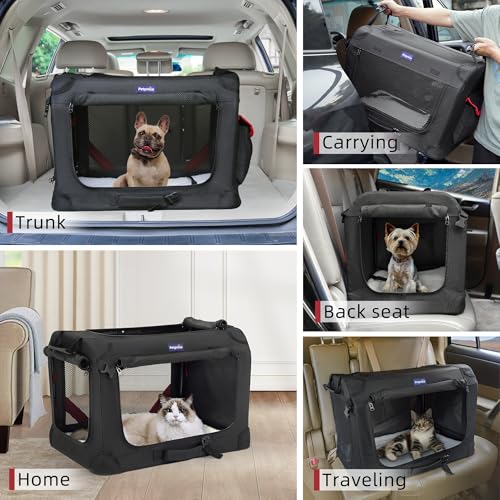 Petprsco Transportadora De Gato Extra Grande Para 2 Gatos, Cães Pequenos E Médios, Transportadora De