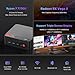 BOSGAME P4 Ultra Mini PC Ryzen 7 7730U(Over 5825U/5700U/7430U), 16GB RAM+1TB NVMe SSD Mini Computers, Dual 2.5G LAN, Wi-Fi 6E, BT5.2, 4K Triple Display HDMI+DP+Type-C, Home Office Business