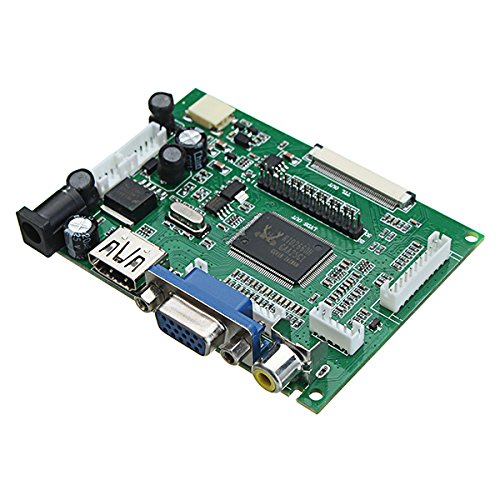 Touch Screen Lcd 1024X600 Da 9 Pollici + Scheda Driver Hdmi/Vga Per Raspberry Pi