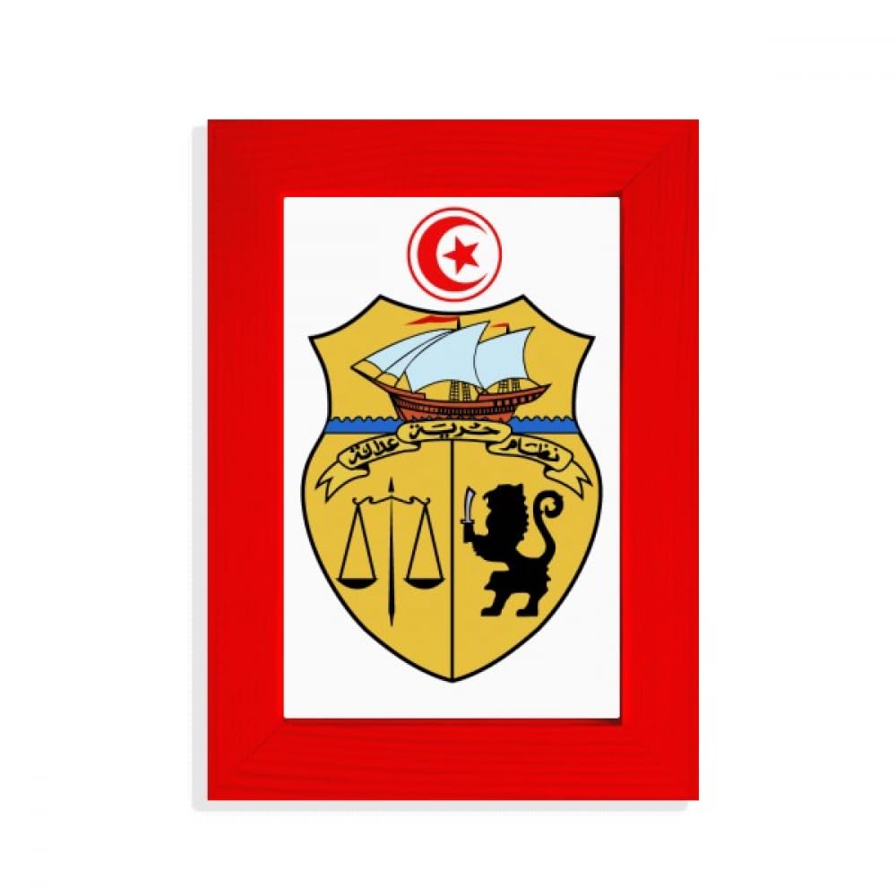 Cadre photo rouge Tunisie pour sublimer votre salon ou votre bureau