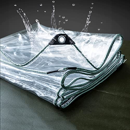 Bâche Imperméable Transparente 2×2m 2×3m 3×3m 3×4m 4×4m Cover