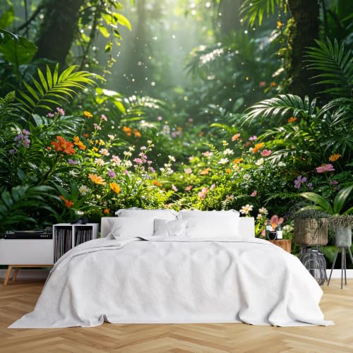 Solución Paredes Sosas Papel Pintado Selva Tropical 5