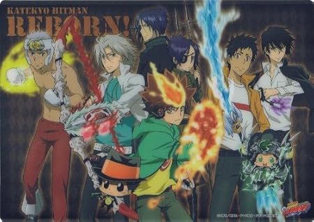 Amazon 家庭教師ヒットマンreborn クリア下敷き ボンゴレx世守護者 天野明 アニメ 萌えグッズ 通販