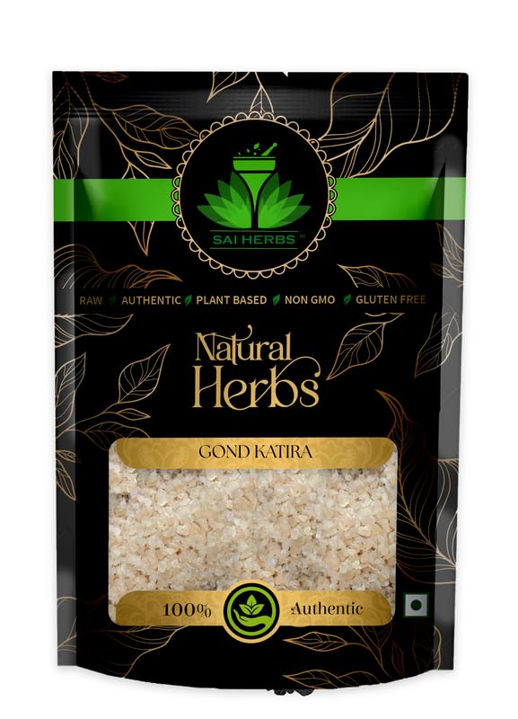SAI HERBS Premium Gond Katira | Organic Almond Gum | Badam Gond | Tragacanth Gum | Edible Gum| Used For Skin | Good Digestive | Weight Loss | Cooling Properties Superfood (500 Grams) (B0BBCGB6T5) Amazon Price History, Amazon Price Tracker
