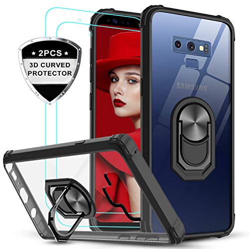LeYi Samsung Galaxy Note 9 Case with 3D Curved Screen Protector [2 Pack]