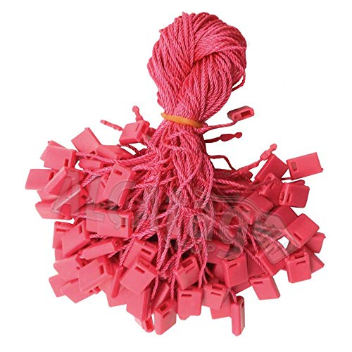 Alça Lacre Tag, Identificador, Mala, Roupa, Pink 100un