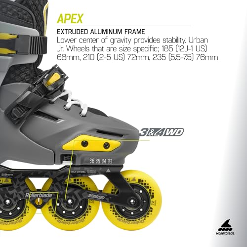 Rollerblade Apex Junior Adjustable Inline Skate