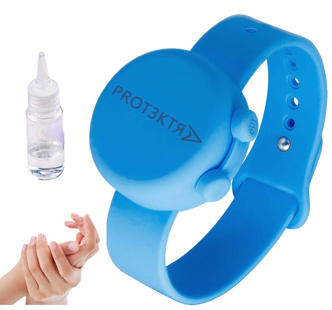 Wristband Hand Sanitizer Dispenser Medical-Grade Silicone ...