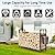 jkxoo Firewood Rack Indoor with Log Carrier, 35~47inch Adjustable Firewood Rack Outdoor, Fire Wood Storage with Kindling Hooks, Heavy Duty Logs Holder for Fireplace Outdoor Indoor with Adjustable Pads