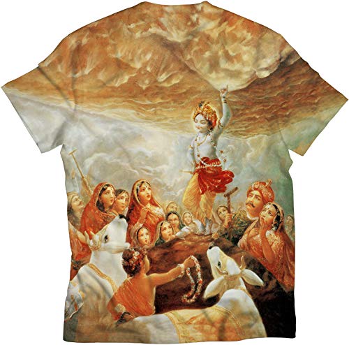 Image of STAND OUT All Over Printed Shiva, Krishna, Hanuman, Kali, Ram and Ravana, Ramayan, Bagavath Githa, Buddha Religious, Spiritual, Hindu Gods T-Shirts