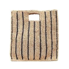 Natural/Navy Stripes