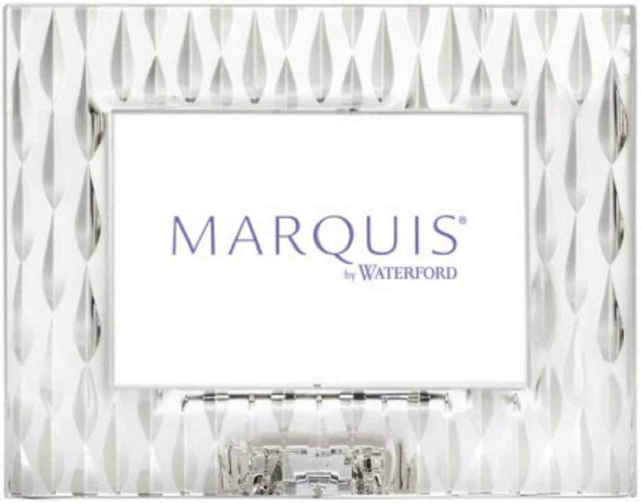 Marquis By Waterford Rainfall 4x6 Frame, 4" X 6", Clear