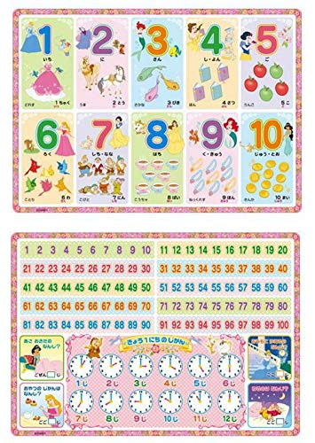 おふろでおけいこ ディズニー プリンセス ひらがな シート と すうじ シート 2点 4枚セット 簡単 水で貼る 知育 学習 シート で 楽しく おけいこ Ko408 Toys Learning Education Toys Whenbuy Jchere Com