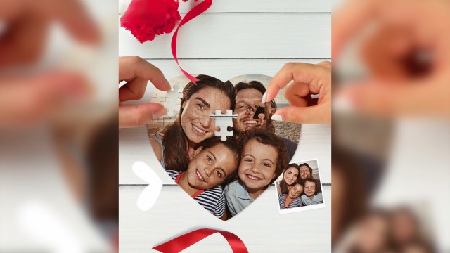 Make A Jigsaw Puzzle Template Heart Jigsaw Puzzle Template Cut And