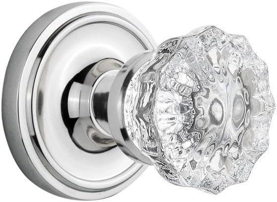 Nostalgic Warehouse Classic Rosette With Crystal Door Knob