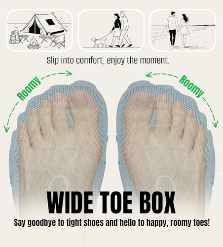 Image of Minimalist Barefoot Shoes for Women Men Wide Toe Zero Drop Lightweight Casual Sneakers
