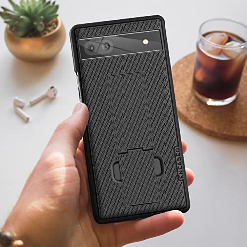Encased GOOGLE PIXEL 6A BELT CLIP CASE Duraclip Designed For Pixel 6A Belt Clip Case (Slim-Fit) Phone Holster Case thumb #6