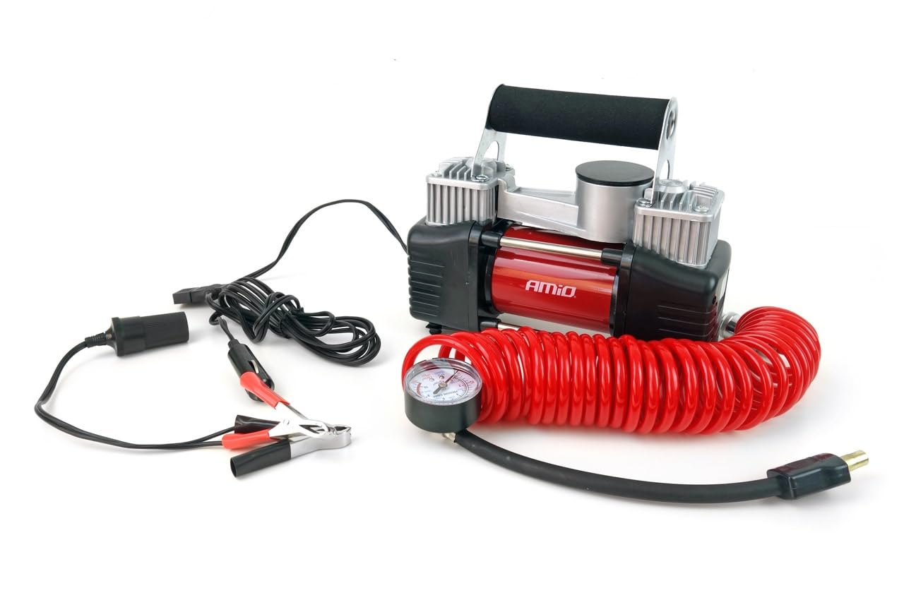 Amio Compresor de Metal ACOMP-4 2 Cilindros 12V HQ