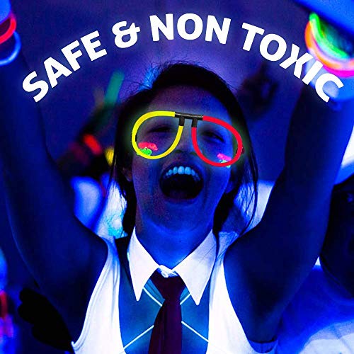 image for Lumistick Aviator Glow Eyeglasses | Light Up Neon Glow Eyewear | Illum