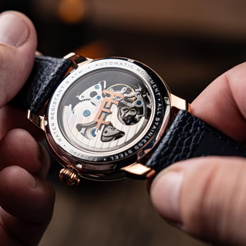 EARNSHAW Analog Blue Dial Men's Watch-ES-8290-05 - Image 5