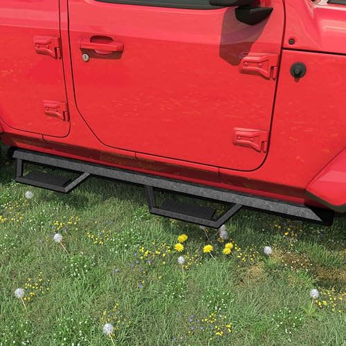 Estribos laterales para Jeep Wrangler JL 2018-2026 4 puertas miniatura 7
