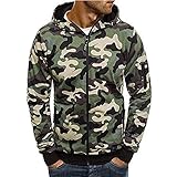 Kapuzenjacke Sweatjacke Heavy Zipper Camouflage Workerhoodie Pullover Herren Größen Unikat Style Langarm Mit Kapuze Sweatshirt Hoodie Mäntel Shirt Tops Bluse