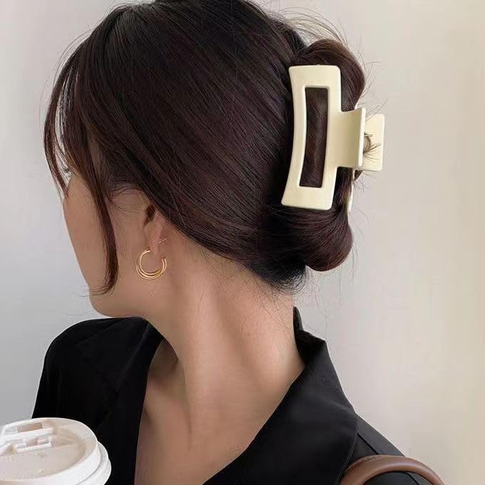 Miniatura 7 de Pinzas cuadradas para el pelo de dama de honor, despedida de soltera, 4.1 pulgadas, juego de 6 pinzas rectangulares para el cabello para despedida