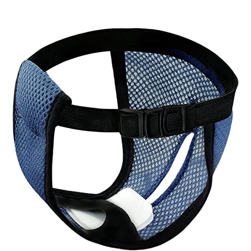 Naixin Pañales reutilizables para mascotas transpirables elásticos de tamaño ajustable Cover