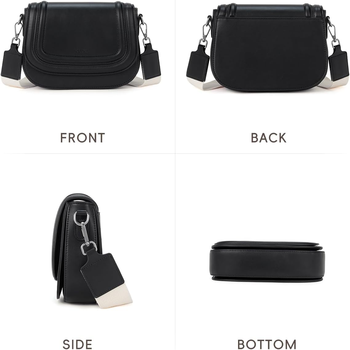 CLUCI Womens Purses and Handbags, Soft Vegan Leather Hobo Bags with Adjustable Strap, Lightweight Slouchy Shoulder Bag - Image 6