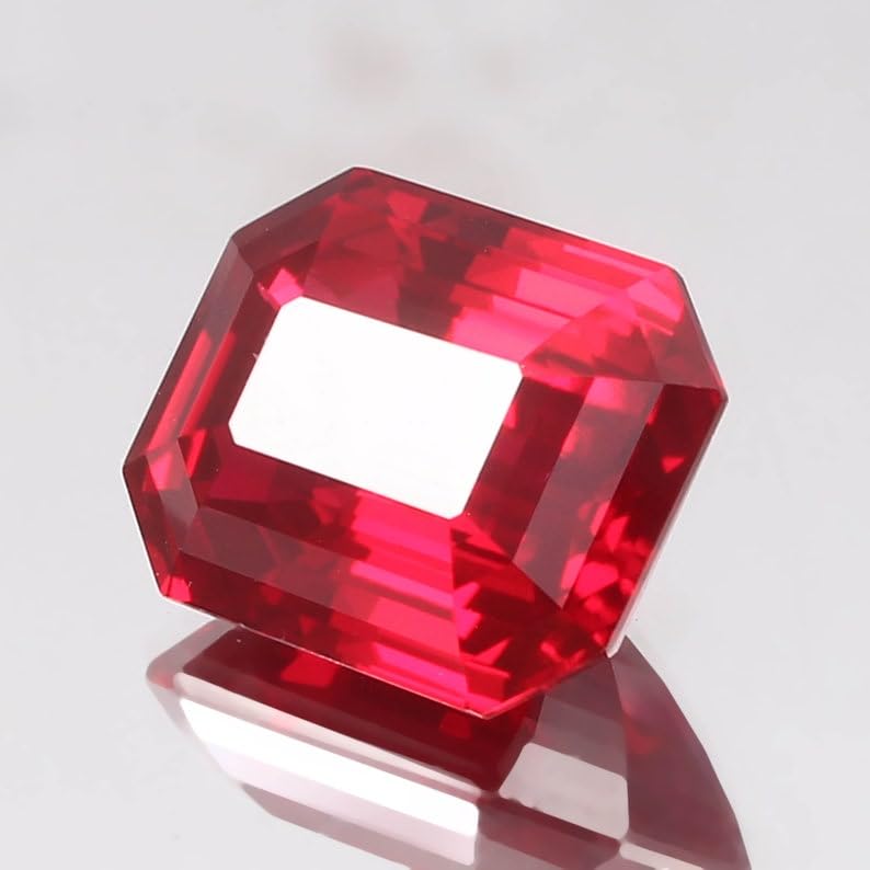 Gemme rubis naturel 14x10mm à facettes pour joaillerie d'exception - 4