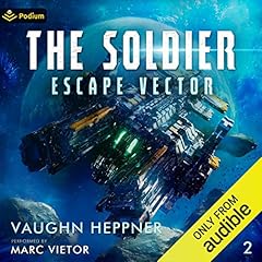 Escape Vector Audiolibro Por Vaughn Heppner arte de portada