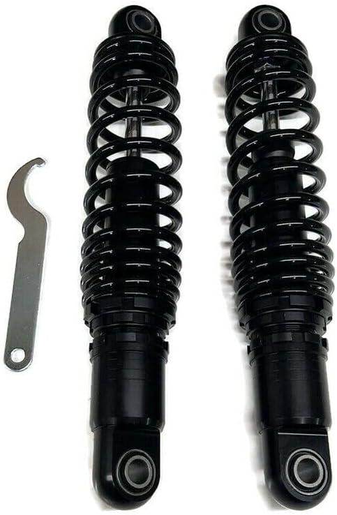 Vital All-Terrain (2) Black 13" Rear Suspension Shocks for 1994-2023 Harley Davidson Road King