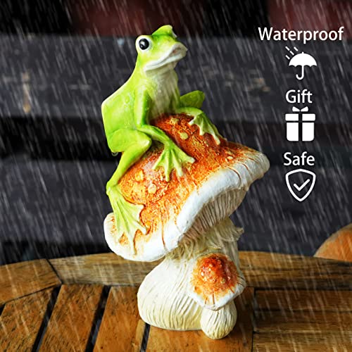 Qmaggice Frog Statues For Garden, Outdoor Frog Statues For Garden Decor, Frog Ornaments For Yard Home Garden Patio And Lawn Decoration, Sitting Frog Statues #TOP4